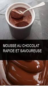 Mousse Au Chocolat Rapide Et Savoureuse Dessert Recipes Desserts Tasty