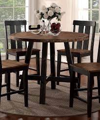 Dining tables & sets sams clubashley. Natural Wood Finish Round Counter Height Table By Poundex Tall Kitchen Table Kitchen Table Settings Tall Dining Table