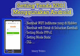 Bagaimana cara mengetahui password wifi dan membobolnya menggunakan android tanpa root ? Setting Router Tenda N301 Menggunakan Hp Android Tanpa Pc Neicy Tekno