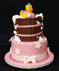 Pin By Teddy Michelle Waters On Baby Shower Elephant Baby Shower Cake Baby Shower Gift Cake Pink Baby Shower Cake