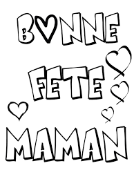 Chef d'orchestre des petits bonheurs ! Coloriages Fetes Des Meres