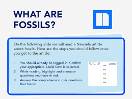Choose the article you want to get the answers for and choose the correct slexile. Nearpod