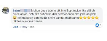 Jika pasangan lelaki tinggal di daerah sama dengan perempuan, bakal pengantin lelaki dan perempuan kena hantar borang nikah online tadi ke pejabat agama dalam tempoh 30hari / sebulan sebelum. Daftar Online Kursus Kahwin Com My