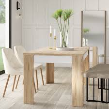 Mercury Row Algedi Dining Table Reviews Wayfair Dining Table Dining Table In Kitchen Modern Dining Table