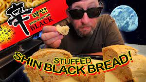 Stuffed Shin Black Bread! - THE RAMEN RATER