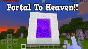 Thankfully, we have a list of 34 cool things to build in minecraft to give you some inspiration. Minecraft Pe How To Make A Portal To Heaven Heaven Dimension Showcase Youtube