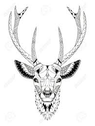 Deer Kopf Zentangle Stilisiert Vektor Freihandig Bleistift Von Hand Gezeichnet Muster Zen Kunst Ornate Vector Spitze Lizenzfrei Nutzbare Vektorgrafiken Clip Arts Illustrationen Image 69809308