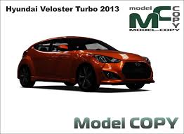 Hyundai Veloster Turbo 2013 Modello 3d Model Copy Hyundai Veloster Cinema 4d Inventori