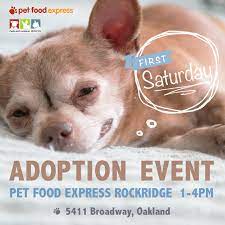 Deliveries can be same day or scheduled up to 6 days in advance. Pet Food Express Rockridge Adoption Event