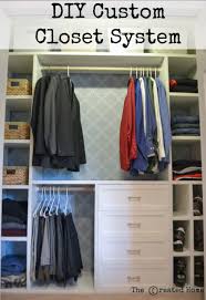 A coating on less expensive built in closet systems scratches and chips more easily. How To Build A Custom Closet For A Reach In The Created Home