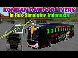Komban Skin Komban Dawood Bus Livery Download Livery Bus