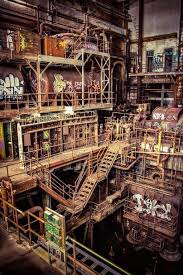Abandoned Power Plant X Post R Cyberpunk Graffiti Abandoned Places Old Abandoned Buildings Abandoned Houses