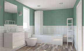 Bathrooms require special paints, especially in the area of the ceiling where the hot, humid air if you choose the wrong paint for your bathroom ceiling, it could start peeling in the matter of a year or. Painting A Bathroom In Simple Steps Guides