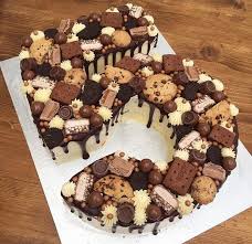 Pin By Sara Caiola On Numbers Number Birthday Cakes Tasty Chocolate Cake Number Cakes