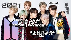 Billboard music awards 2021 winners#bbmas #billboardsmusicawards #eatvonline. How To Vote For Bts In Grammy S 2021 Bts May Win Grammy S 2021 Youtube