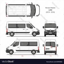 Renault Master Passenger Van L2h2 2014 2019 Vector Image Ad Passenger Van Renault Master Ad Renault Master Renault Kangoo Renault Trafic