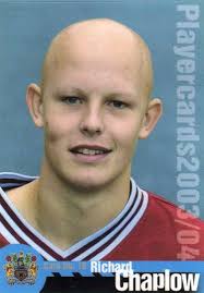 Richard Chaplow of Burnley in 2003.