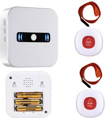 Buy Daytech Wireless Portable Caregiver Pager Emergency Call Button Bell Panic Alarm System Personal Calling Alert Help Safety Alarm For Elderly Senior Patient Home 1 Receiver 2call Button Online In Saudi Arabia B07l6w23r3