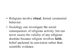 Religion Religion Is A Social Institution Involving Beliefs And Practices Based Upon A Conception Of The Sacred The Sacred Is That Which Is Defined As Ppt Video Online Download