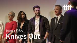 Рэм бергман, леопольд хьюз, райан джонсон и др. Spoilers Knives Out Cast And Crew Q A Tiff 2019 Youtube