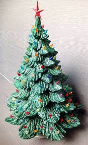 Extra Large Green Ceramic Christmas Tree Handmade And Stands Over 2ft Tall Ceramic Christmas Trees Vintage Ceramic Christmas Tree Christmas Crafts