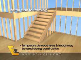 The cost to add stairs to the basement depends on the hourly rates of the professionals needed to design and build it: Build Quality Finished Interior Stairs Basement Stairs Quickly And Easily Youtube