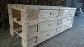 Garderobe selber bauen mit der anleitung von hornbach: Garderobe Aus Palette Selber Bauen Youtube