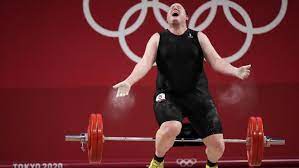 Hubbard thanked the international weightlifting federation for proving weightlifting is an activity that's open to all of the people in the world. Dlv3iumk9wm2km