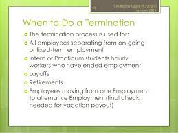 We did not find results for: Termination Process And Procedures Power Point