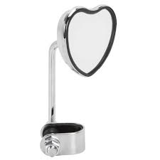 Heartthrob Motorcycle Mirror Clamp On Chrome Motorcycle Mirrors Chrome Mirror