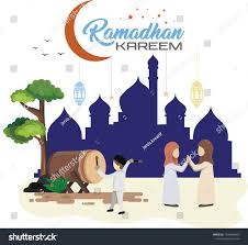 Poster ulang tahun ucapan kotak kontemporer wanita hijau olive. Background Poster Ramadhan Penggambar
