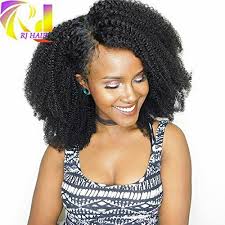 Bulk hair extension for braiding tight curly(with one free pulling needle) sku: Buy Afro Kinky Curly Human Hair Bulk For Braiding Bulk Human Hair Extension 1bundle Online In Turkey 323970142036