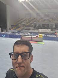 Let's go, Matthew! Paralympian #230 Matthew Britz kicks off Day 1 at the  ITTF Asia–Africa Joint Para Training Camp (10–14 Nov). Matthew is fired up  and ready for the week. Let's bring