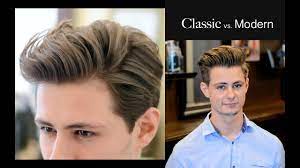 Mens Hair Classic Vs Modern 2 Different Haircuts Amp Hairstyle Youtube Hairstyles Haircuts Mens Hairstyles Long Hair Styles Men