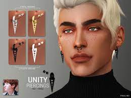 These include ears, nose, eyebrow, and sims 4 lip piercings: Piercings Downloads The Sims 4 Catalog