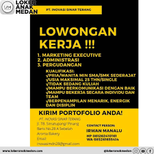 Buat situs web atau blog gratis di wordpress.com. Lowongan Kerja Pt Inovasi Sinar Terang Loker Anak Medan Facebook