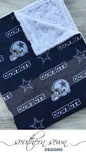 Baby Blanket Boy Cowboys Dallas Minky A Dallas Cowboys Baby Blanket Is A Must Have For Your Sw Baby Boy Cowboy Baby Cowboy Personalized Baby Blankets Boy