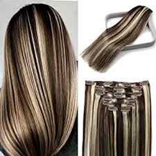 Anyone can pull off this look for casual days. Amazon Com Dark Brown Hair With Blonde Highlights