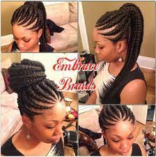 Ghana Ponytail Natural Hair Styles African Braids Hairstyles Ghana Braids