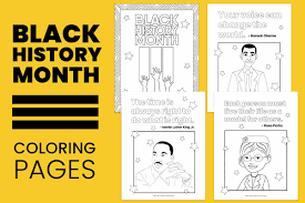 Coming up are 50 music trivia questions, including a really fun printable picture round featuring famous bands and music acts. Black History Month Coloring Pages Free Printables Mrs Merry