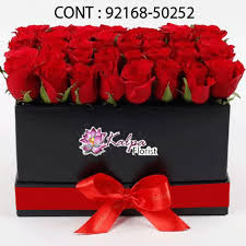 Ravishing 40 Red Roses Box Arrangement Online Flower Shop Send Flowers Online Buy Flowers Online