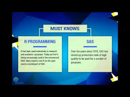 Sas And Rprogramming Head To Head Sas Data Analytics Big Data