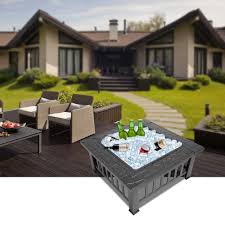 We want to show you some easy and safe ways to light your fire pit! Buy Clearance Fire Pits For Outside 32 Wood Burning Fire Pit Tables With Screen Lid Poker Cover Outdoor Fire Pit Patio Set Backyard Patio Garden Stove Fire Pitice Pitbbq Fire Pit Black