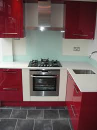 red walls in kitchen interior design