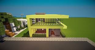 One of my first minecraft build, it was actually my first attempt at modern design back in minecraft 1.8.1. 16 X 16 Lot Modern House W Schematic Minecraft Map