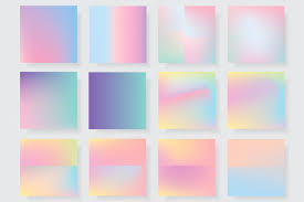 Holographic Gradients Pastel Holographic Gradient Textures Polar Vectors Pastel Gradient Gradient Design Graphic Design Tips