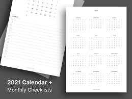 Our team has designed the best 1 year calendar 2021 template. 2021 Printable Minimalist Calendar Sketch Freebie Download Free Resource For Sketch Sketch App Sources