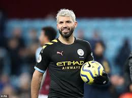 Riyad mahrez struck twice in the opening 24 minutes for aston villa. Sergio Aguero Earns Legendary Status After Hat Trick In Manchester City Rout Of Aston Villa Daily Mail Online