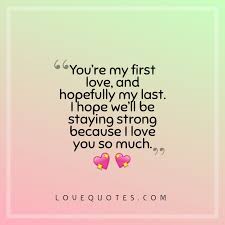 Check spelling or type a new query. My First Love Love Quotes