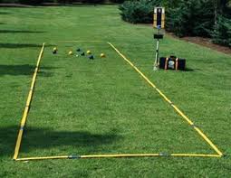 The special olympics bocce court size standard is for 60' x 12' courts. How Much Space For Bocce Ball Court Dimensions And Surface